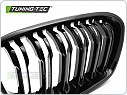 ŘEDNÍ MASKA BMW F20 / F21, 2011-2014, DOUBLE LAMELS, ČERNÁ LESKLÁ