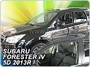 Plexi ofuky oken, deflektory, přední, Subaru Forester IV. 2013-2019