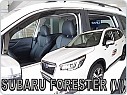 Plexi ofuky oken, deflektory, přední + zadní Subaru Forester V. 2019-2025