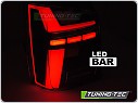 Zadní LED světla, světlomety, lampy VW T5,2003-2009, LED SEQ, kouřové