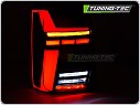 Zadní LED světla, světlomety, lampy VW T5,2003-2009, LED SEQ, kouřové