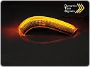 Boční LED dynamické blinkry do zrcátek VW Golf 5/Golf Plus/Jetta/Passat/Sharan, LED, SEQ, Bílé