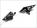 Boční LED dynamické blinkry VW T6 2020-, LED, SEQ, Bílé