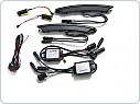 Přední LED dynamické blinkry VW New Beetle 2006-2010, DRL, SEQ, LED, Kouřová