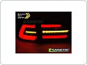 Zadní LED světla, světlomety, lampy VW Golf VII, 2017-2019 combi, SEQ, červené/bílé