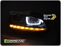 PŘEDNÍ SVĚTLA VW GOLF VII, 2013-2017, LED, SEQ, DRL, ČERVENÉ, lpvx04
