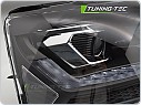Přední světlomety, lampy Volkswagen T5 2010-2015, černé/chrom, FULL LED, SEQ, DRL