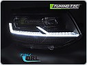 Přední světlomety, lampy Volkswagen T5 2010-2015, černé/chrom, FULL LED, SEQ, DRL