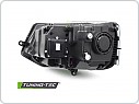Přední světlomety, lampy Volkswagen T5 2010-2015, černé/chrom, FULL LED, SEQ, DRL