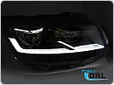 Přední světlomety, lampy Volkswagen T6 2015-2019, černé/chrom, FULL LED, SEQ, DRL