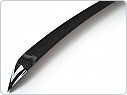 Zadní spoiler kufru Mercedes W213 2016-2019, SPORT STYLE, leskle černý
