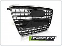 Přední maska Audi A8 D4 2009-2013, PDC, černá chrom