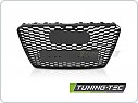 Přední maska Audi A8 D4 2013-2017, PDC, lesklá černá