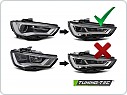 Přední světlomety Audi A3 8V 2012-2016, FULL LED, SEQ, DRL
