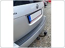Ochranná lišta hrany kufru Škoda Roomster 2006-2015 (2ks, plastová)