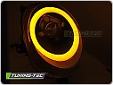 Přední světla MINI COOPER F55 / F56 / F57, 2014-2017, TRU, TUBE, DRL, černé, lpmc25