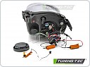 Přední světla MINI COOPER F55 / F56 / F57, 2014-2017, TRU, TUBE, DRL, černé, lpmc25