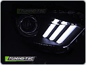 PŘEDNÍ SVĚTLA FORD MUSTANG, 2014-2017, XENON, LED, ČERNÉ, lpfoc8
