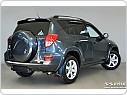 Ochranná lišta hrany kufru Toyota Rav4 2008-2010 (rezervní kolo, matná)