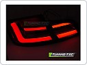 Zadní LED světla, světlomety, lampy BMW F10 2010-2013, LED, SEQ, červená/kouřová
