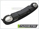 Zadní difuzor AUDI A6 C6 2004-2011, SPORT STYLE, Twin outlet, lesklá černá