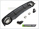 Zadní difuzor AUDI A6 C6 2004-2011, SPORT STYLE, Twin outlet, lesklá černá