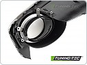 Zadní difuzor s integrovaným LED brzdovým světlem AUDI A7 4G (C7) 2010-2014, SPORT STYLE, Twin outlet, lesklá černá