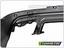 Zadní difuzor AUDI Q7 4L 2005-2015, SPORT S-STYLE, Twin outlet, PDC, černá lesklá