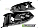 Kryty mlhových světel AUDI A4 B9 2020-2024, lesklá černá