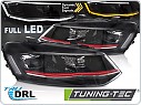 Přední světlomety VW Polo 6R 2009-2017, FULL LED, DRL, SEQ, RED