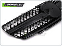 PŘEDNÍ MASKA MERCEDES SL R230, 2001-2006, SPORT STYLE, BLACK, grmeb3