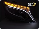 PŘEDNÍ SVĚTLA MERCEDES V-CLASS / VITO, W447, 2014-2023, FULL LED, ČERNÉ