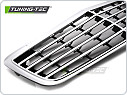 PŘEDNÍ MASKA MERCEDES E W211 / S211, 2006-2009, ČERNÁ CHROM, grme85