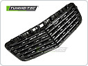 PŘEDNÍ MASKA MERCEDES E W211 / S211, 2006-2009, ČERNÁ CHROM, grme85