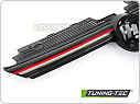 PŘEDNÍ MASKA S LED VW GOLF VIII, 2019-2024, ČERNÁ LESKLÁ, RED LINE, grvw48