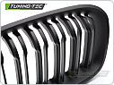 PŘEDNÍ MASKA BMW F20 / F21, 2011-2014, STYL M, ČERNÁ MATNÁ, grbmf9