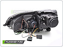 PŘEDNÍ SVĚTLA MERCEDES S W220, 2002-2005, XENON, LED, BLACK, lpmeg3