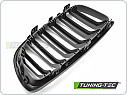 PŘEDNÍ MASKA, LEDVINKY, BMW E92 / E93, 2006-2010, M STYL, ČERNÁ MATNÁ, grbmi4