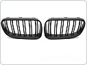 PŘEDNÍ MASKA, LEDVINKY. BMW E92 / E93 LCI, 2010-2013, M STYL, ČERNÁ MATNÁ, grbmi7