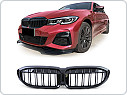 PŘEDNÍ MASKA, LEDVINKY, BMW G20 / G21, 2019-2022, SPORT STYL, ČERNÁ LESKLÁ, grbmj4