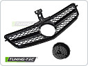 PŘEDNÍ MASKA MERCEDES W204 / S204, 2007-2014, SPORT, ČERNÁ, CHROM, grme68