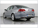 ZADNÍ NÁRAZNÍK VW PASSAT B7, 2010-2014, LIMOUSINE, SPORT STYL, ZTVW24