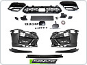 PŘEDNÍ NÁRAZNÍK BMW G30 G31, 2017-2020, SPORT LCI STYLE PDC + SPOILER LIPO