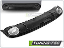 Difuzor AUDI A4 B8 2008-2011, SPORT STYLE, SINGLE OUTLET, Lesklá černá