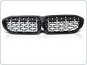 PŘEDNÍ MASKA, LEDVINKY, BMW G20 / G21, 2019-2022, CHROM ČERNÁ, DIAMOND