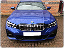 PŘEDNÍ MASKA, LEDVINKY, BMW G20 / G21, 2019-2022, CHROM ČERNÁ, DIAMOND