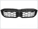 PŘEDNÍ MASKA, LEDVINKY, BMW G20 / G21 LCI, 2023- ČERNÁ LESKLÁ, GT STYL