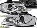Přední světla Audi A3 8P, 2003-2008, LED Daylight, chrom LPAU53