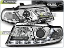 Přední světla Audi A4, 1999-2000, facelift, LED Daylight, chrom LPAU35