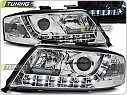 Přední světla Audi A6, 2001-2004, LED Daylight, chrom LPAU45